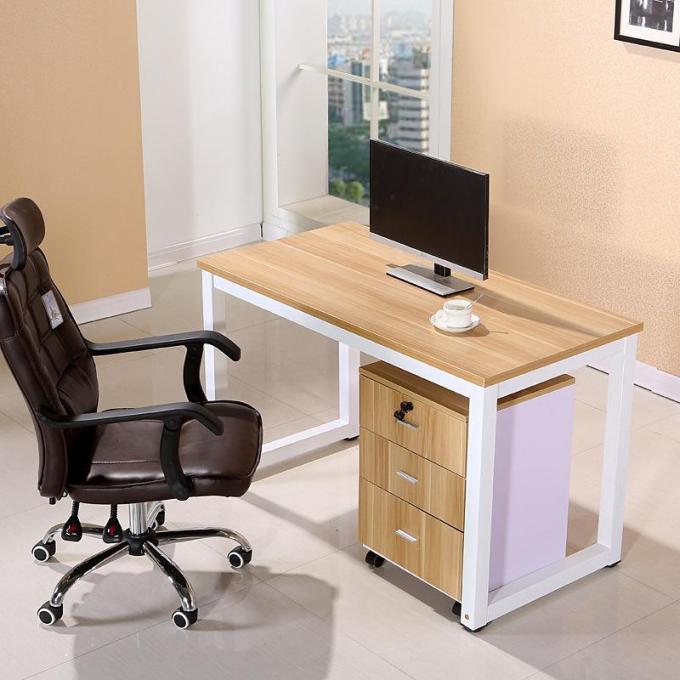 Стол офиса доски частицы простого дизайна, исполнительный стол переговоров твердой древесины