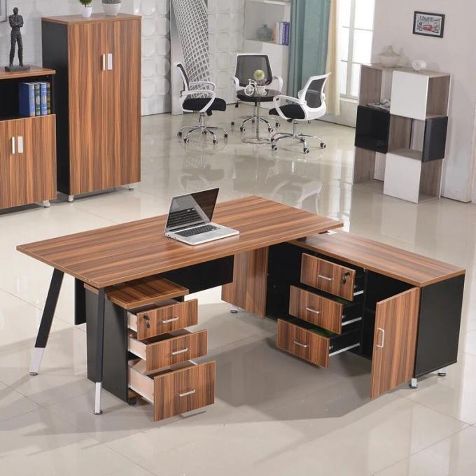 Вишни отделкой стола компьютера дуба обслуживания ОЭМ таблица офиса декоративной/МФК деревянная