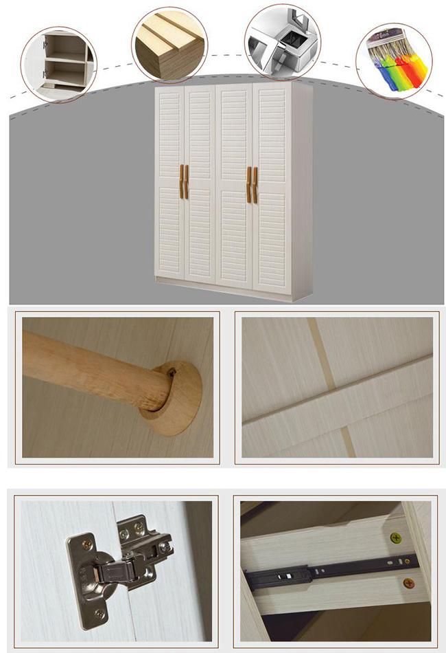Экологический дружелюбный прокатанный шкаф шкафов доски частицы для спальни