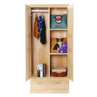 Waterproof Wood grain Laminated MDF Board Wardrobe Cabinets