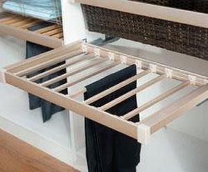 Современный шкаф доски частицы стиля без двери для мебели спальни