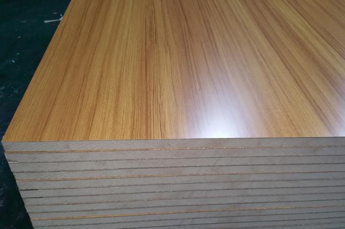 Твердым покрытая меламином доска МДФ, лист 1200кс2400мм МДФ таблицы 18мм офиса