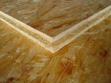 Melamine Covered OSB Chipboard Sheets , Good Nailing Strength OSB Board 4x8