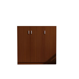 Ultra Strong Load Bearing Melamine Solid Wood Shoe Cabinet For Long Life